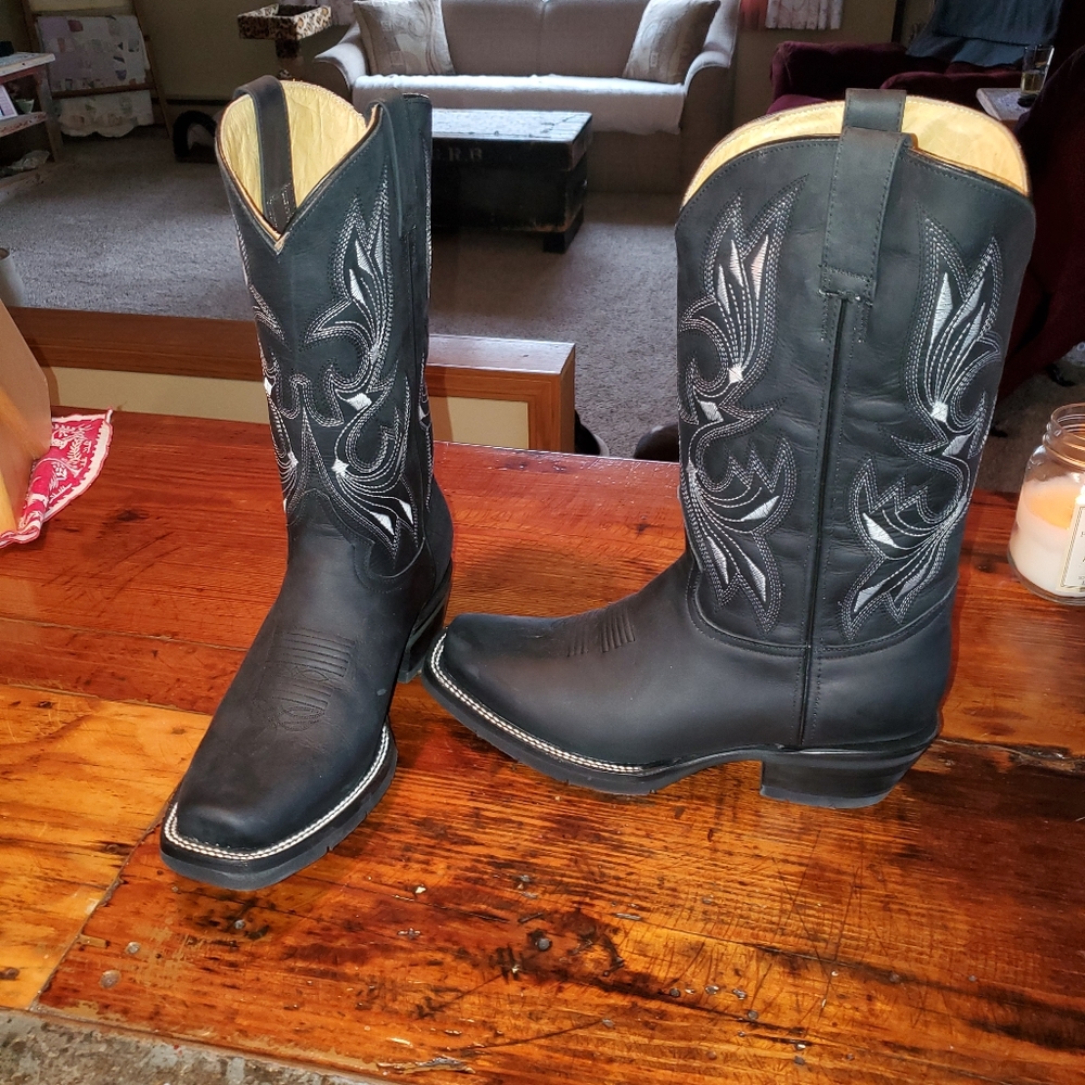 Rockin Leather Boots